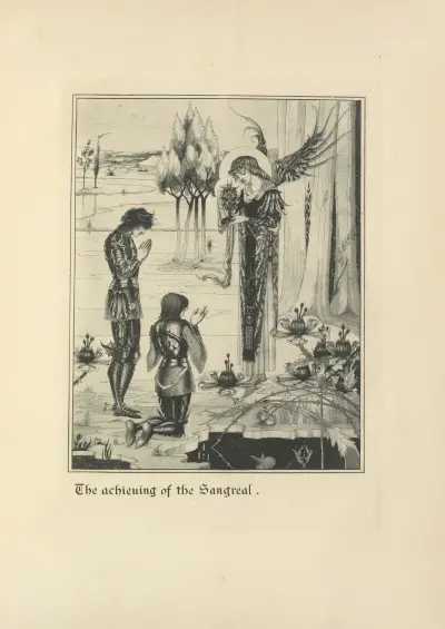 The Achieving of the San Greal av Aubrey Vincent Beardsley