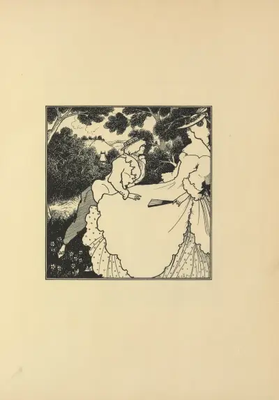 The Three Musicians av Aubrey Vincent Beardsley