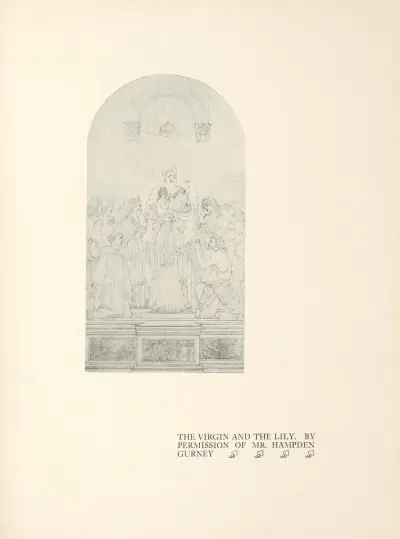 The Virgin and The Lily av Aubrey Vincent Beardsley