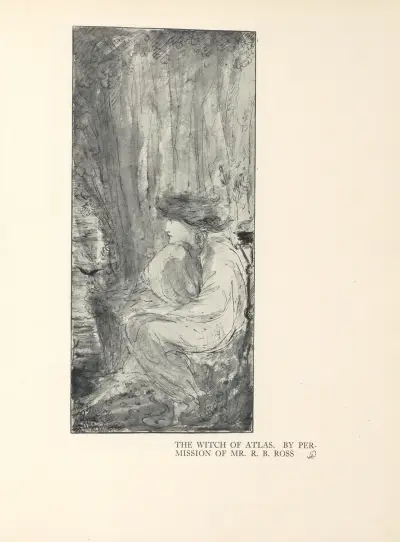 The Witch of Atlas av Aubrey Vincent Beardsley