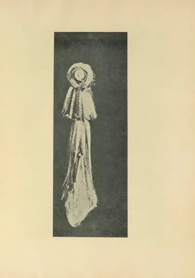 The Woman in White From ‘The Savoy’ No av Aubrey Vincent Beardsley