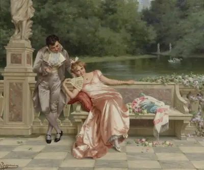 Die Koketterie von Vittorio Reggianini
