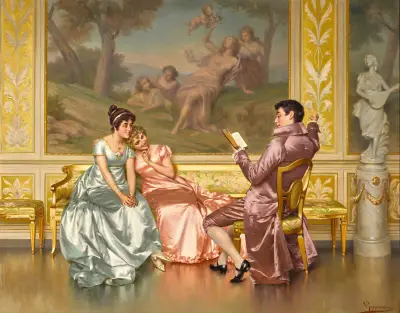 Die Poesielesung – Nr. 1 von Vittorio Reggianini