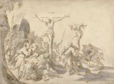 The Crucifixions av Hans von Aachen