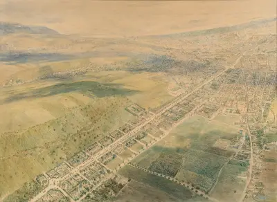 Wien-Dornbacher Boulevard and Alsbach-Einwölbung von Rudolf von Alt