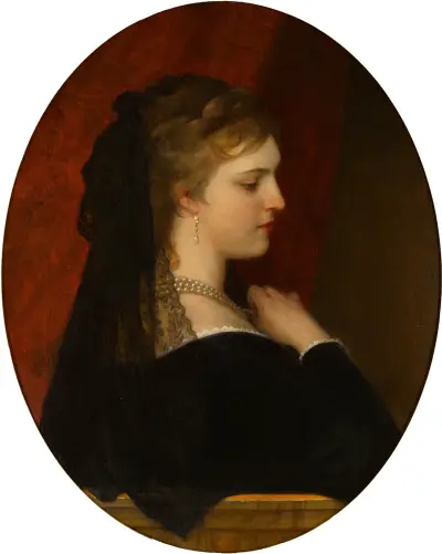 Benátská dáma, Eugen von Blaas