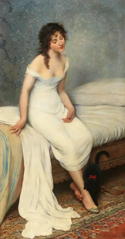Probuzení, Eugen von Blaas