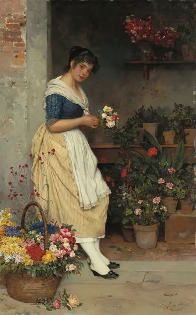 Nejkrásnější růže, Eugen von Blaas