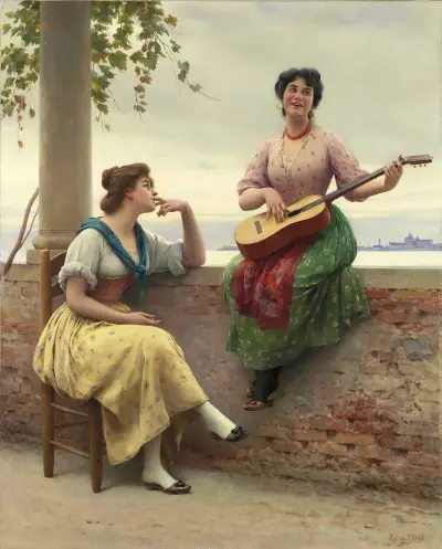 Benátská melodie, Eugen von Blaas
