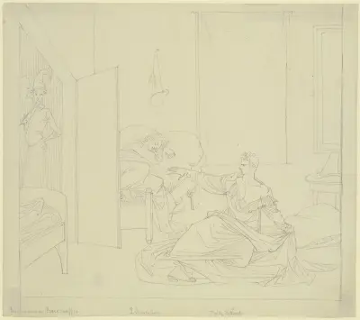Die lamentable Nacht oder Die nächtliche Geisterbeschwörung (Taunusreise) av Peter von Cornelius