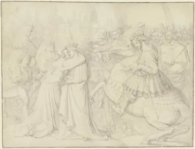 The Queens’ greeting av Peter von Cornelius