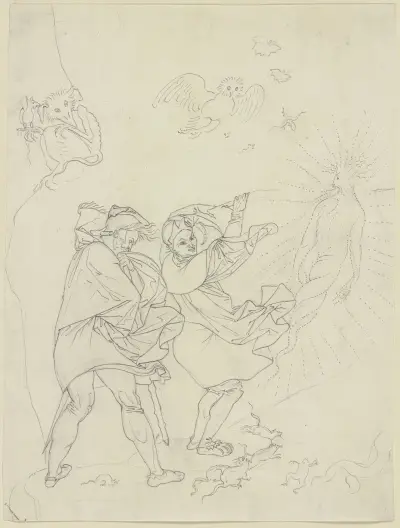 The walk to the Brocken av Peter von Cornelius