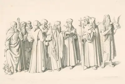 Pustovníci av Joseph von Führich