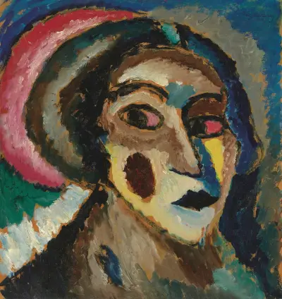Die Griechin von Alexej von Jawlensky