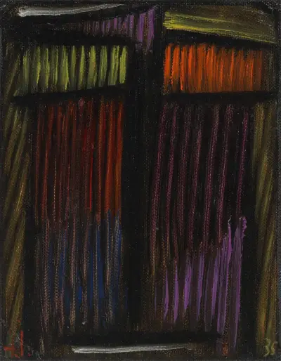 Meditation, 1935 – nr 2 av Alexej von Jawlensky