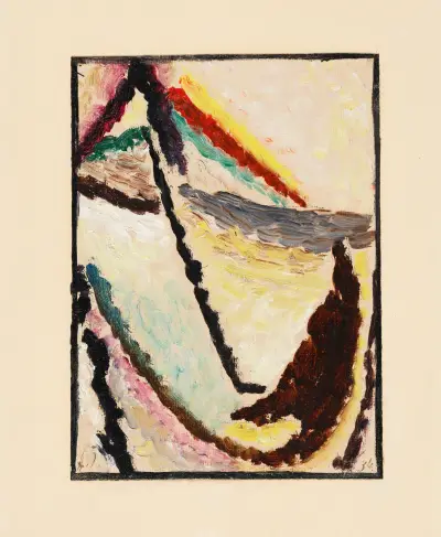 Meditation N. 29 av Alexej von Jawlensky