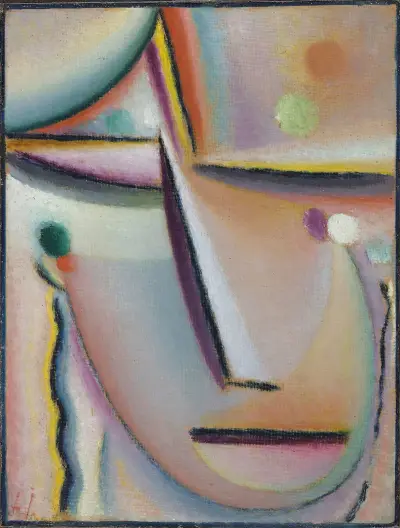 Meditation ‘The Prayer’ av Alexej von Jawlensky