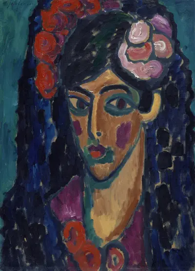 Spaniard av Alexej von Jawlensky