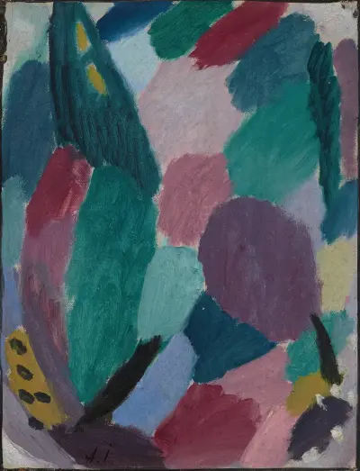 Variation, 1915 von Alexej von Jawlensky