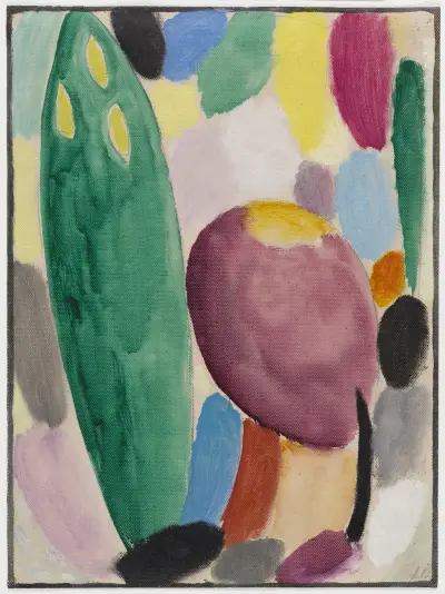 Variation (Trees), 1919 av Alexej von Jawlensky