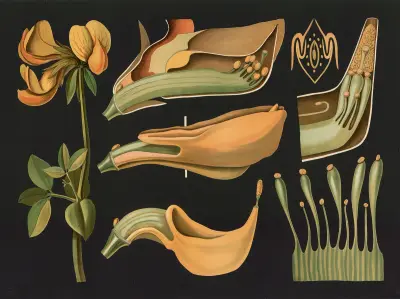 Komonica zwyczajna (Lotus corniculatus), Gottlieb von Koch