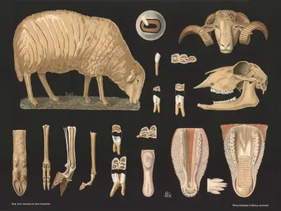 Owca (Ovis aries), Gottlieb von Koch