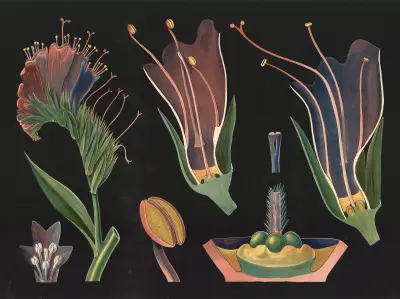 Żmijowiec zwyczajny (Echium vulgare), Gottlieb von Koch