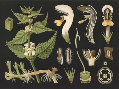 Jasnota biała (Lamium album), Gottlieb von Koch