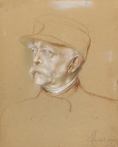 Otto von Bismarck, 1890 – nr 1, Franz von Lenbach