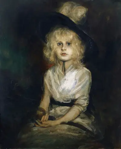 Portret Marion Lenbach, Franz von Lenbach