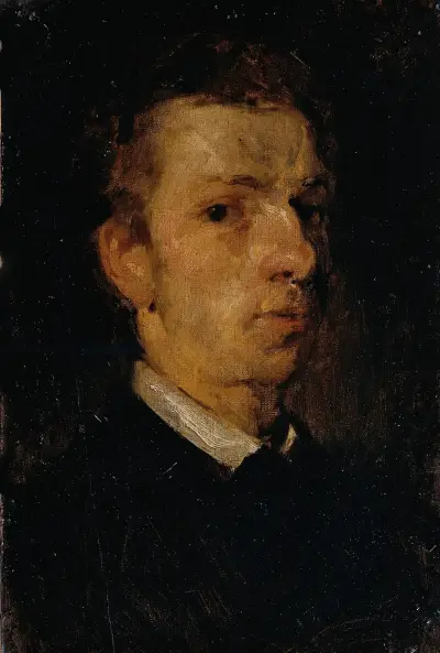 Der Maler August Cesar av Hans Von Marées