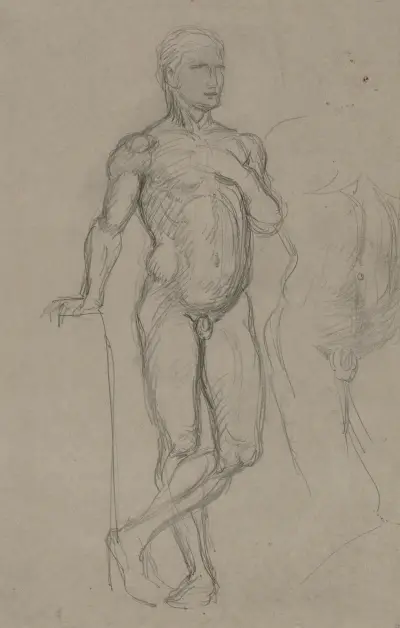 The ‘runner’ av Hans Von Marées
