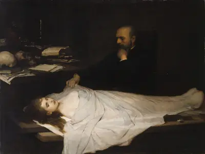 Der Anatom av Gabriel von Max