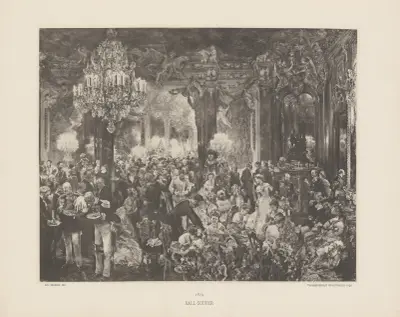 Ball-Souper, Adolph von Menzel