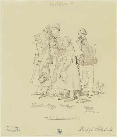 Popularite von Moritz von Schwind