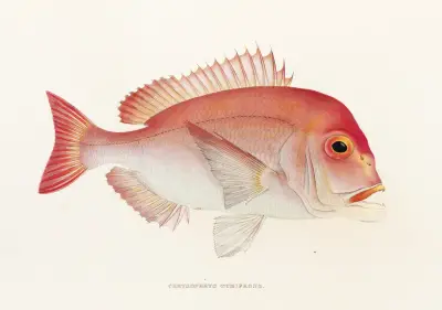 Fauna japonica Pl.047 av Philipp Franz Balthasar von Siebold