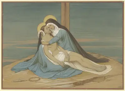 Pietà av Eduard von Steinle