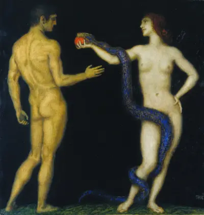 Adam i Ewa, Franz von Stuck