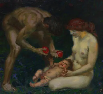 Adam i Ewa (Rodzina), Franz von Stuck