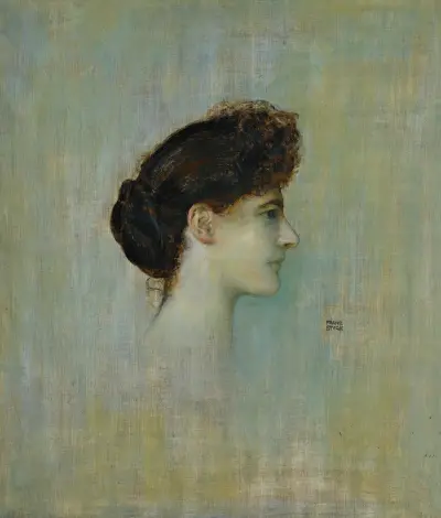 Portret damy, Franz von Stuck