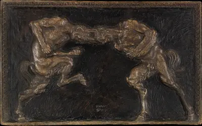 Walczące fauny, Franz von Stuck