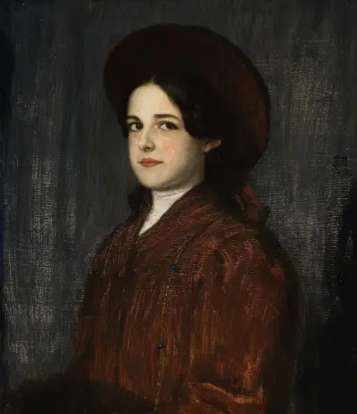 Portret Mary Stuck, Franz von Stuck