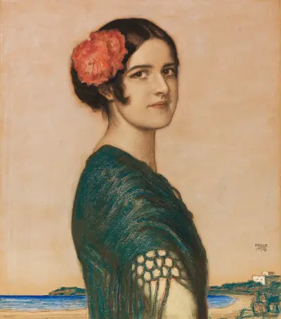 Córka Mary jako Hiszpanka, Franz von Stuck