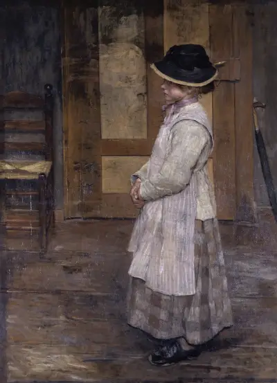 At the door von Fritz von Uhde