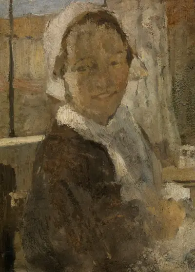 Young Girl von Fritz von Uhde