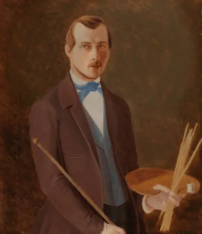 Self-Portrait av Ferdinand von Wright