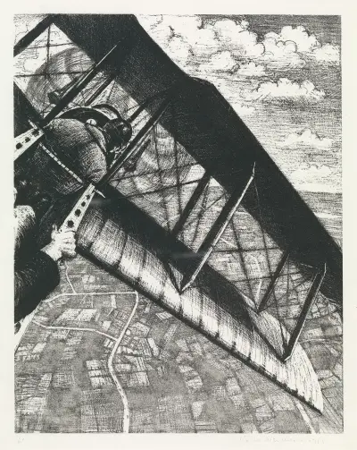 Banking at 4.000 Feet av Christopher R. W. Nevinson