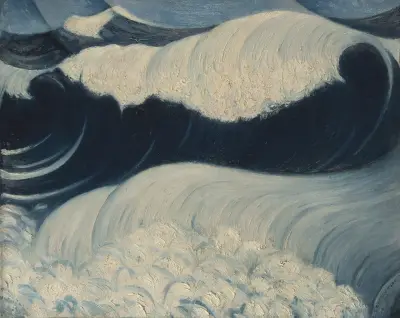 The Wave av Christopher R. W. Nevinson