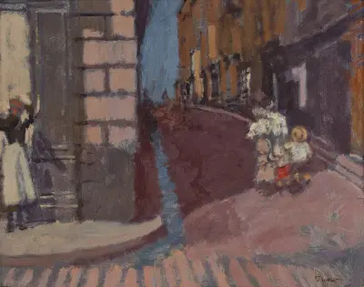 The Street of the Wind, Dieppe von Walter Sickert