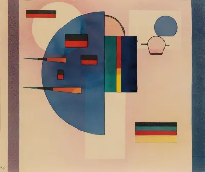 Beruhigt (Ukojony), Wassily Kandinsky